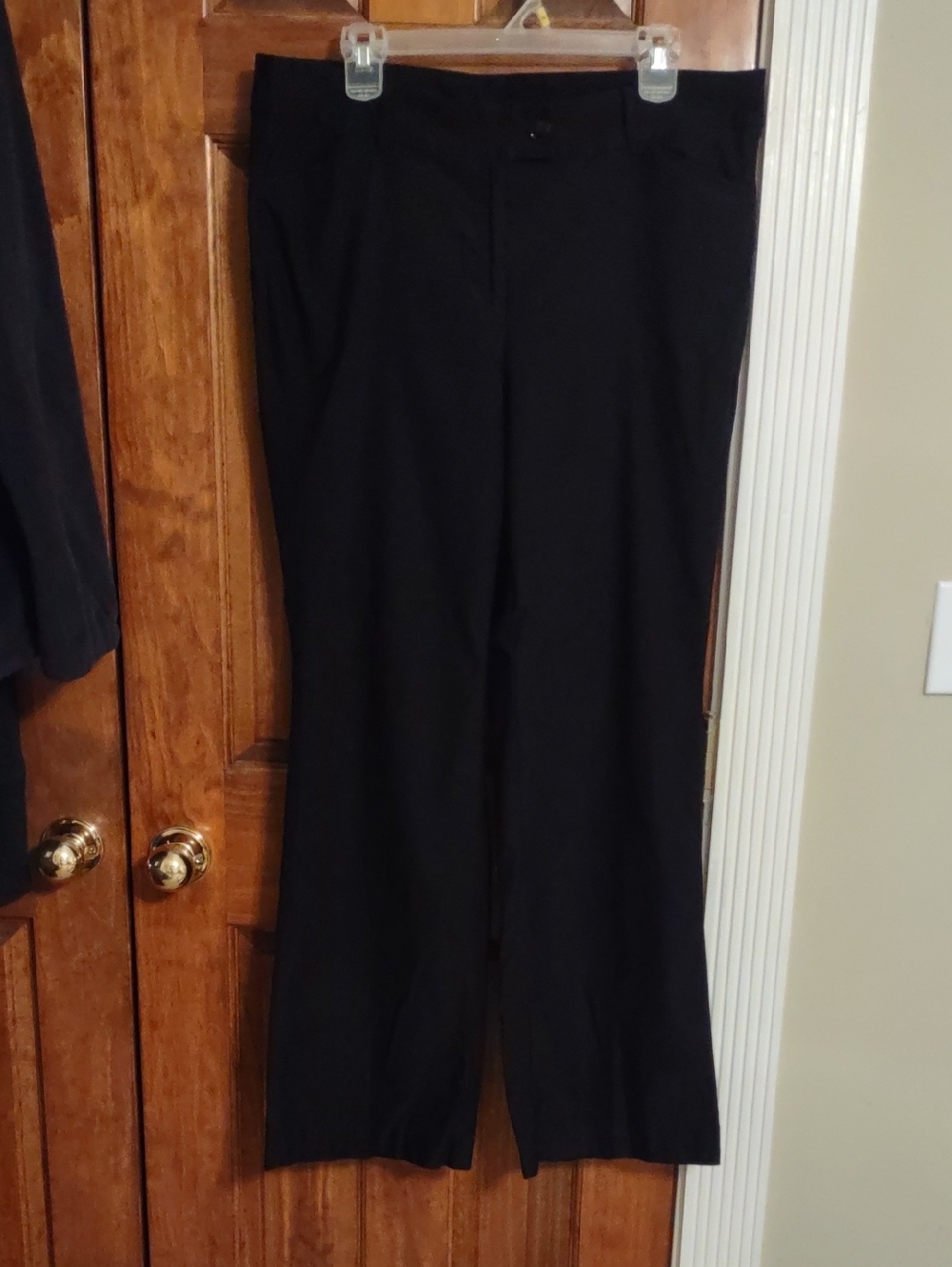 Lane Bryant Black Boot-Cut Dress Pants